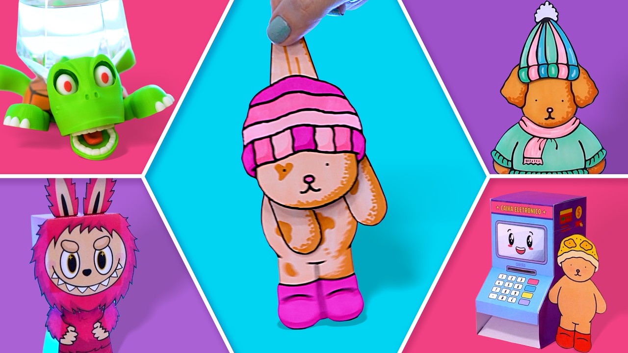 ✨ 20 Ideias Criativas e Divertidas Para Criar em Família ✂️💕