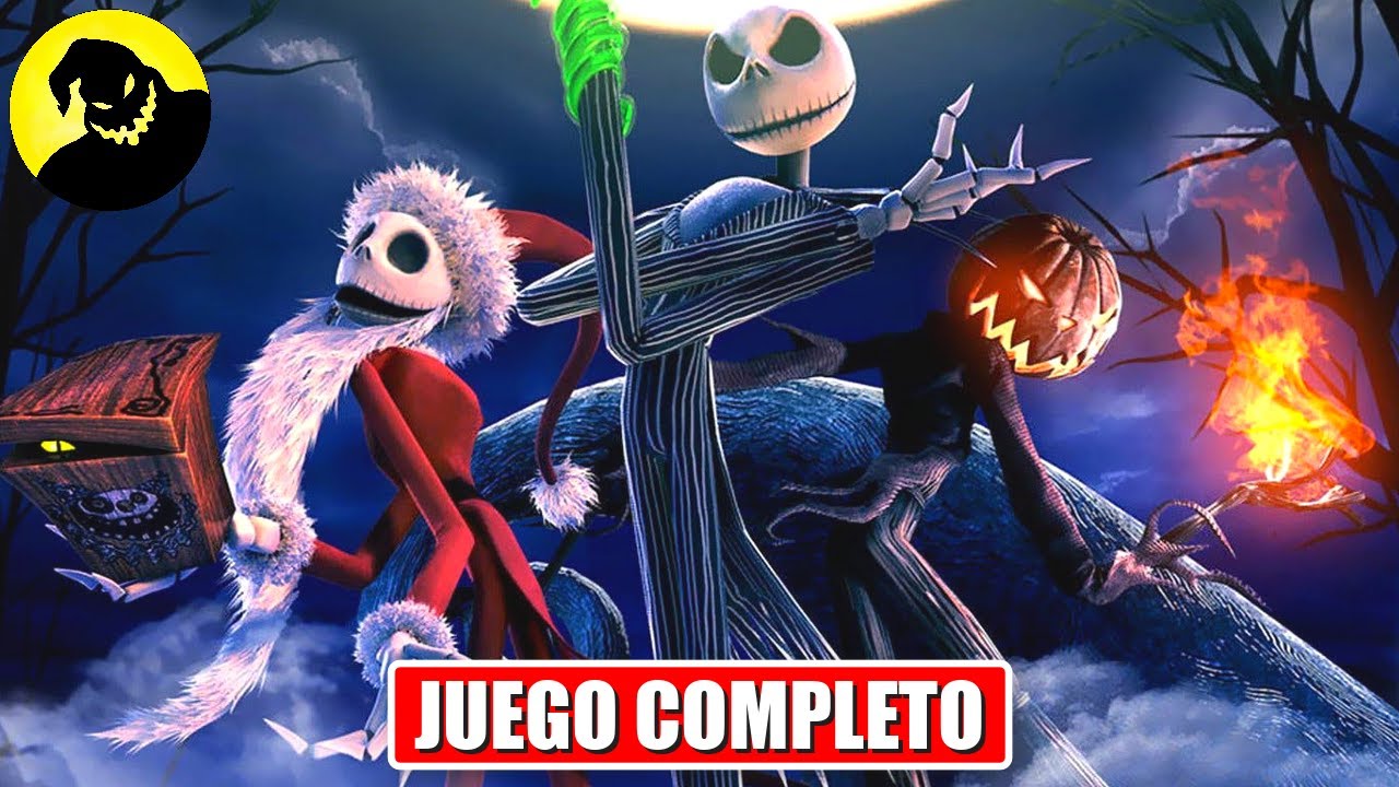 PESADILLA ANTES DE NAVIDAD en ESPA&Ntilde;OL Juego Completo de la Pelicula I FULL GAME PS2 REMASTERED