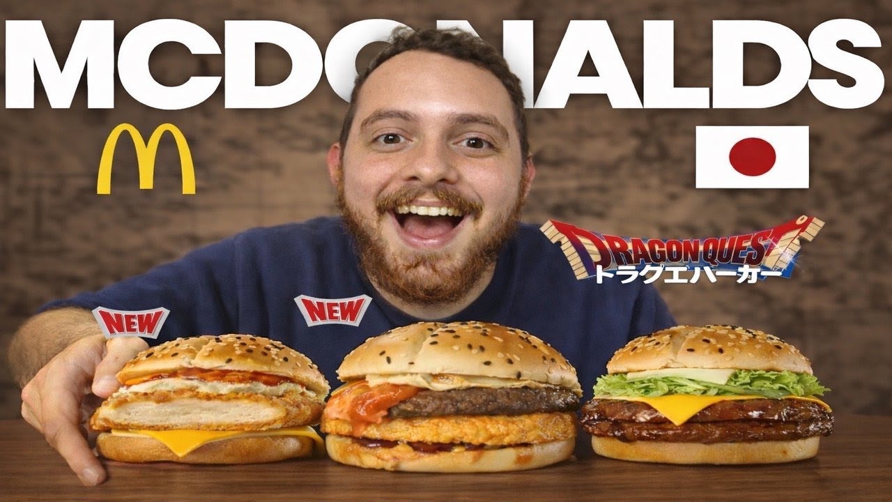 Dragon Quest no McDonald’s: Japão vs Brasil 🇯🇵🇧🇷