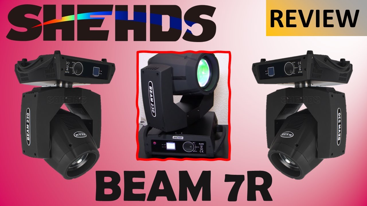SHEHDS BEAM 7R (Unboxing y review) NUEVO MODELO