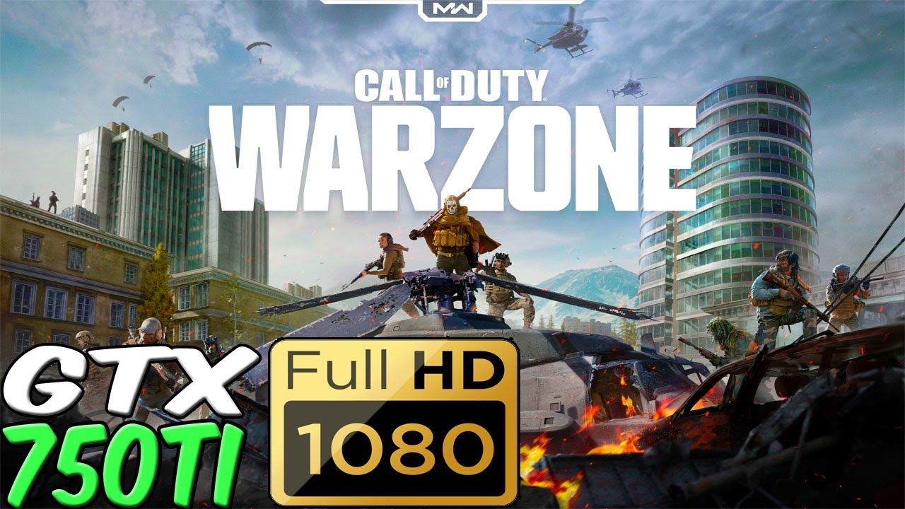 Call Of Duty Warzone Test On GTX 750 Ti | 1080p Gameplay