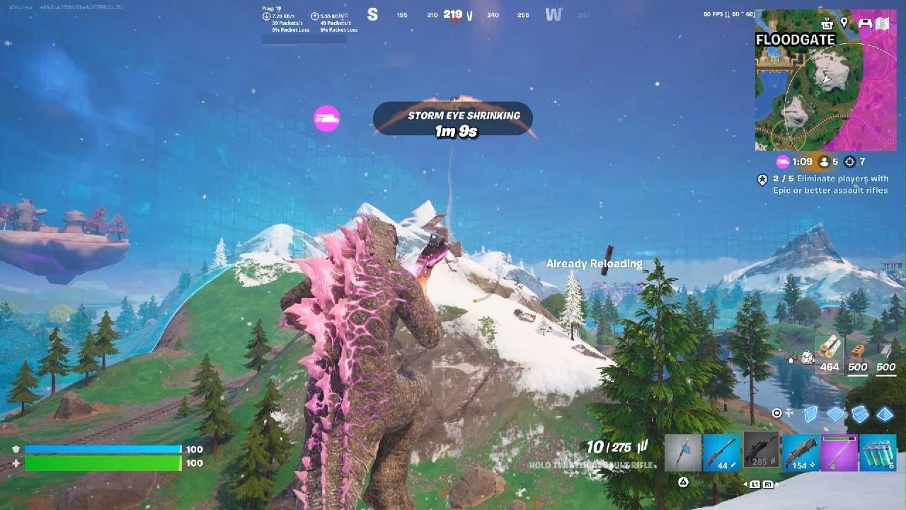 Fortnite NEW GODZILLA GAMEPLAY!