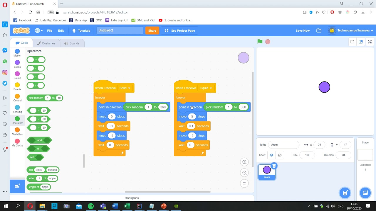 Scratch - States of Matter Tutorial