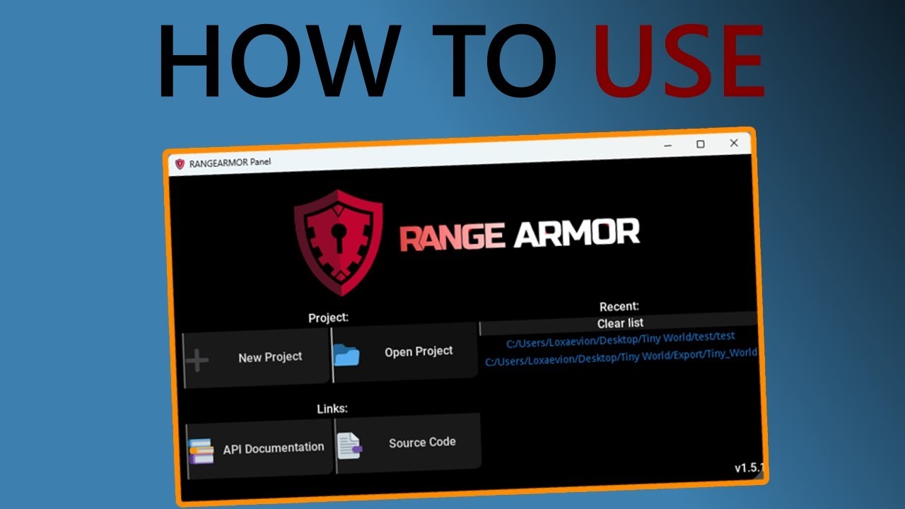 Range Armor To EXPORT your Game | Range Engine 1.6