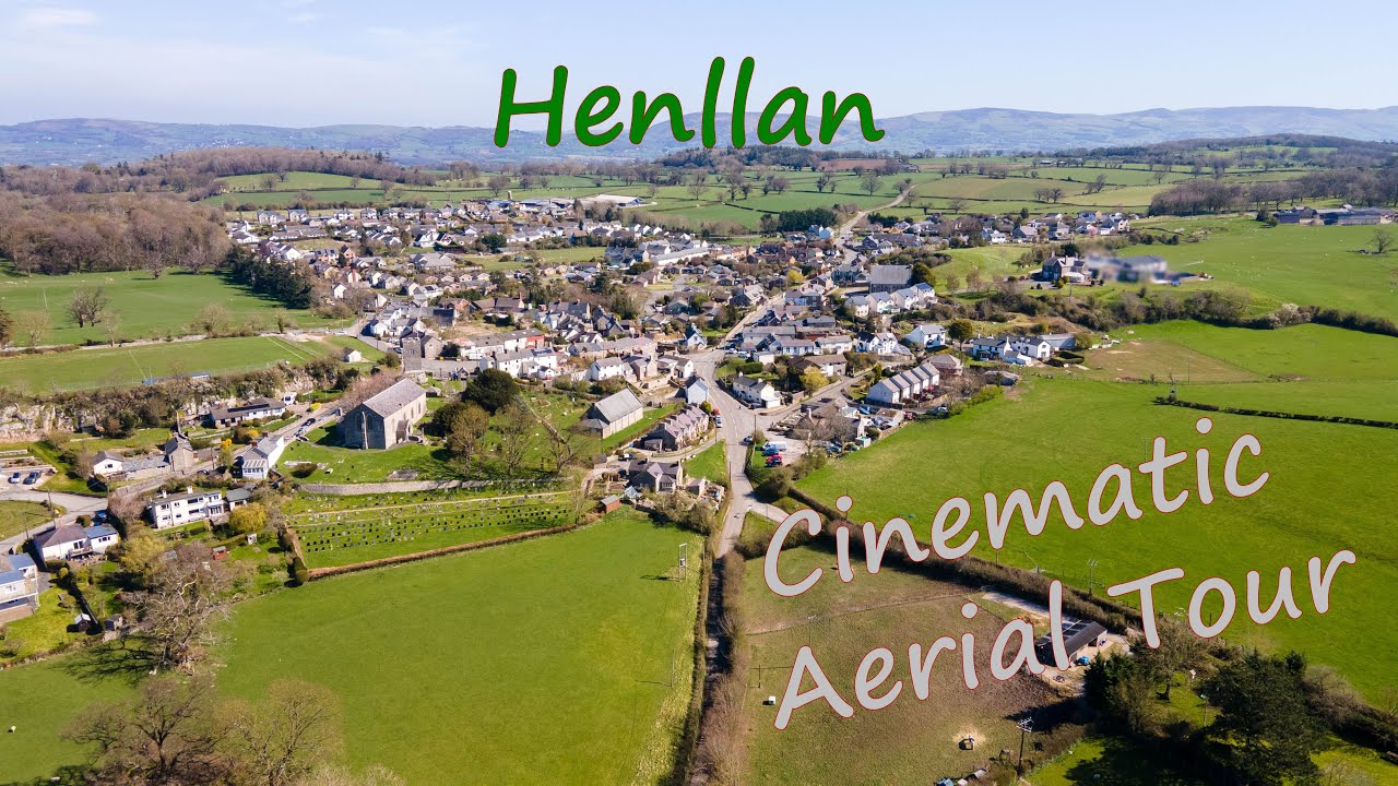 The Village of Henllan, Denbighshire.