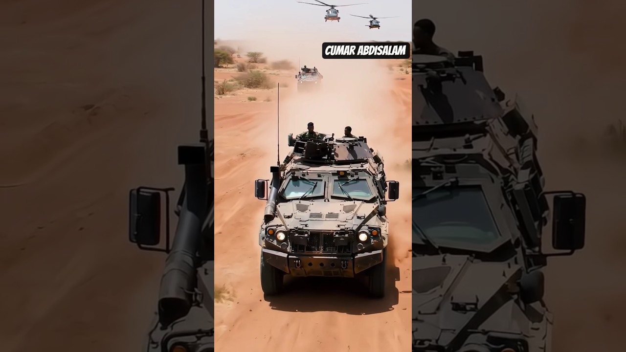“Powerful Military Convoy" 🇸🇴