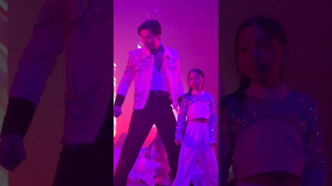 คุณพ่อบี้ กับ น้องเป่าเปา แดนซ์บนเวทีร่วมกันครั้งแรก #น้องเป่เปา เก่งมากกกก