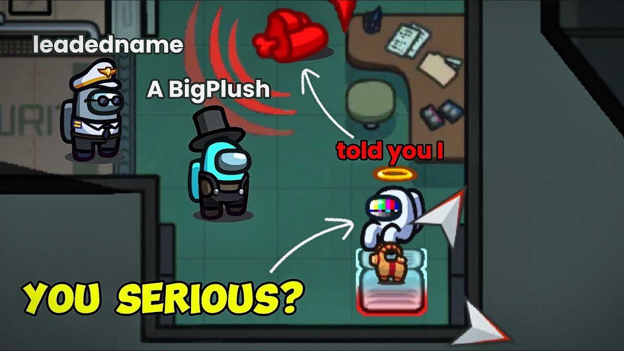AmongUs perfect timing (funny moments!) #1