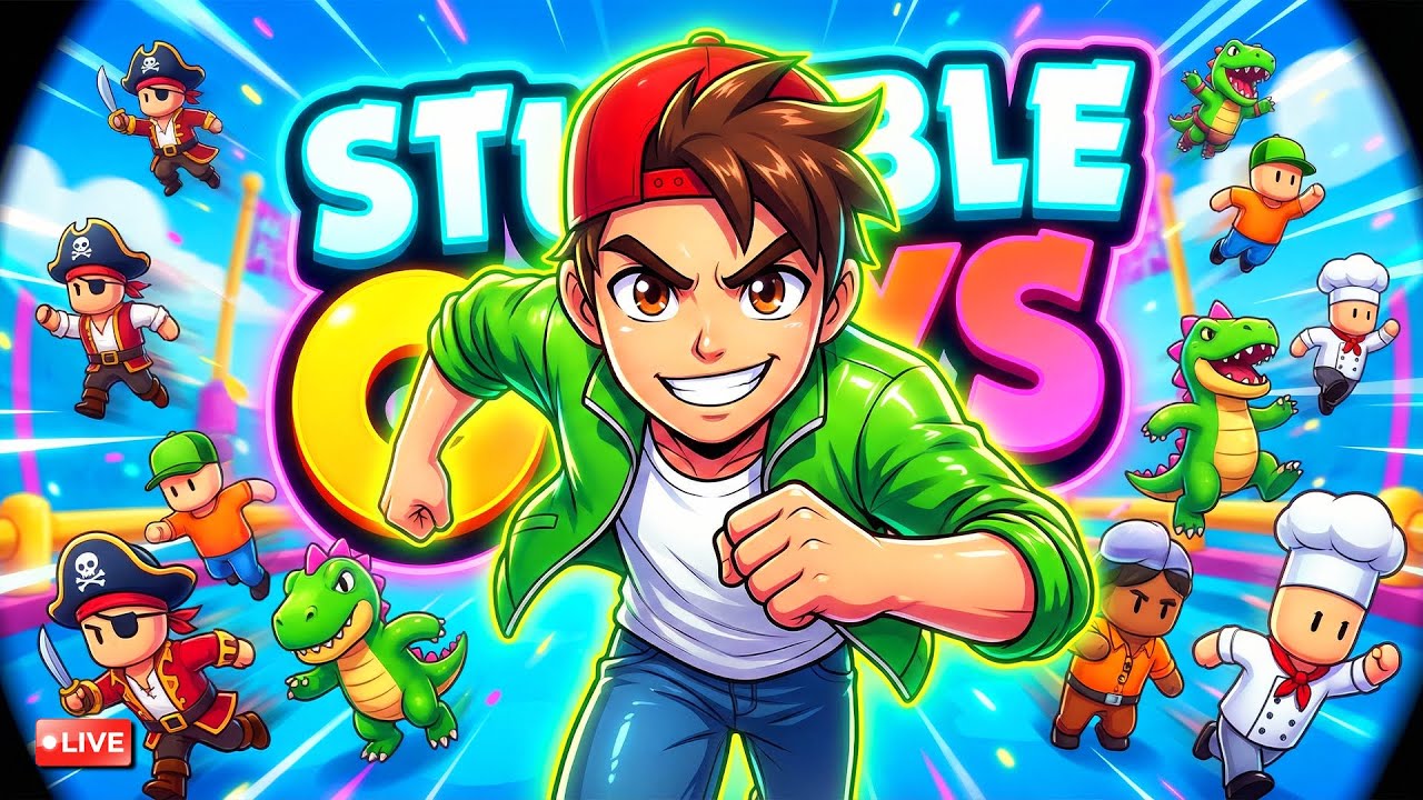 🔴 Can We Survive The MOST CHAOTIC Stumble Guys Lobbies?! 😱 LIVE!