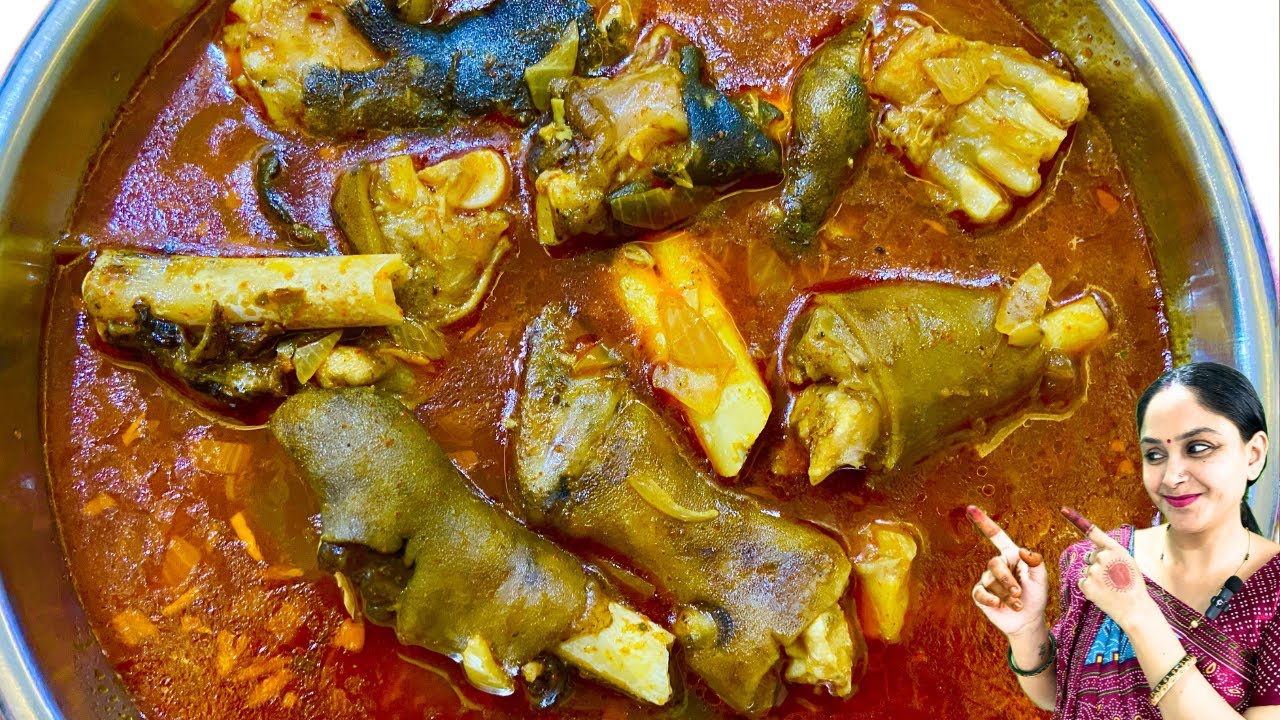 मटन पाया बनाने की विधी | Mutton Paya Recipe | इस तरह बनाये टेस्टी मटन पाया रेसिपी | Paya Curry 2025