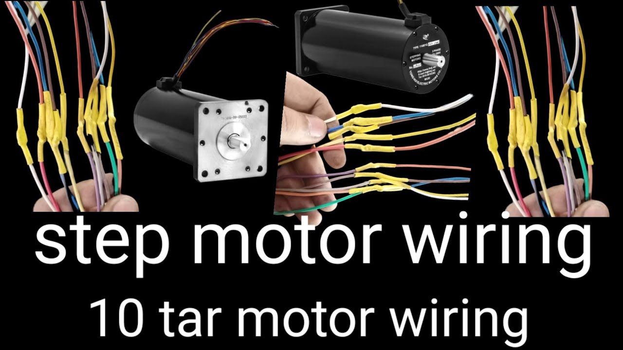 Dastar step motor wiring five same colour and different colour five