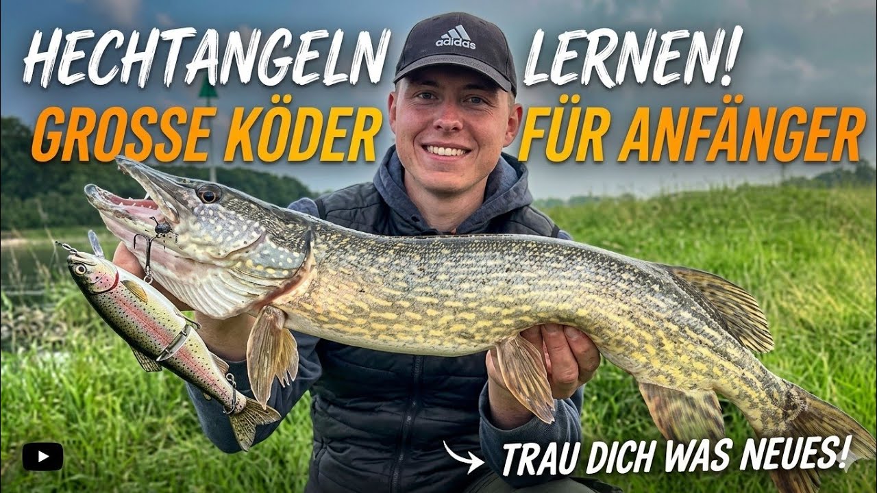HECHTANGELN f&uuml;r Anf&auml;nger - Big Bait Tutorial