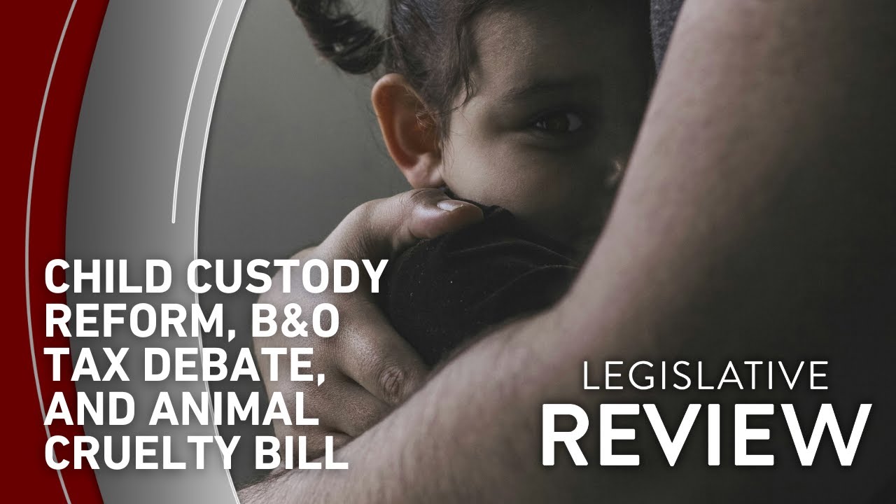 Child Custody Reform, B&O Tax Debate, and Animal Cruelty Bill