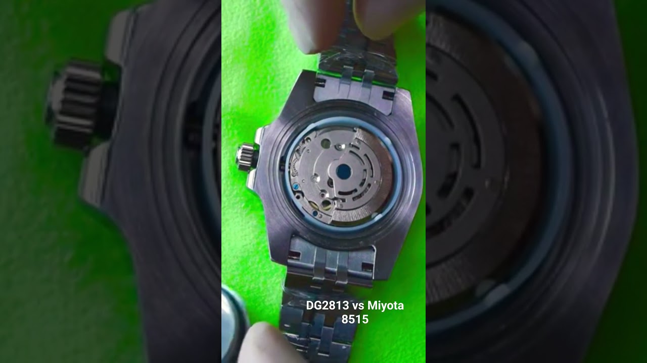 Wymiana mechanizmu Mingzhu 2813 na Miyota 8215 #tickingwatch