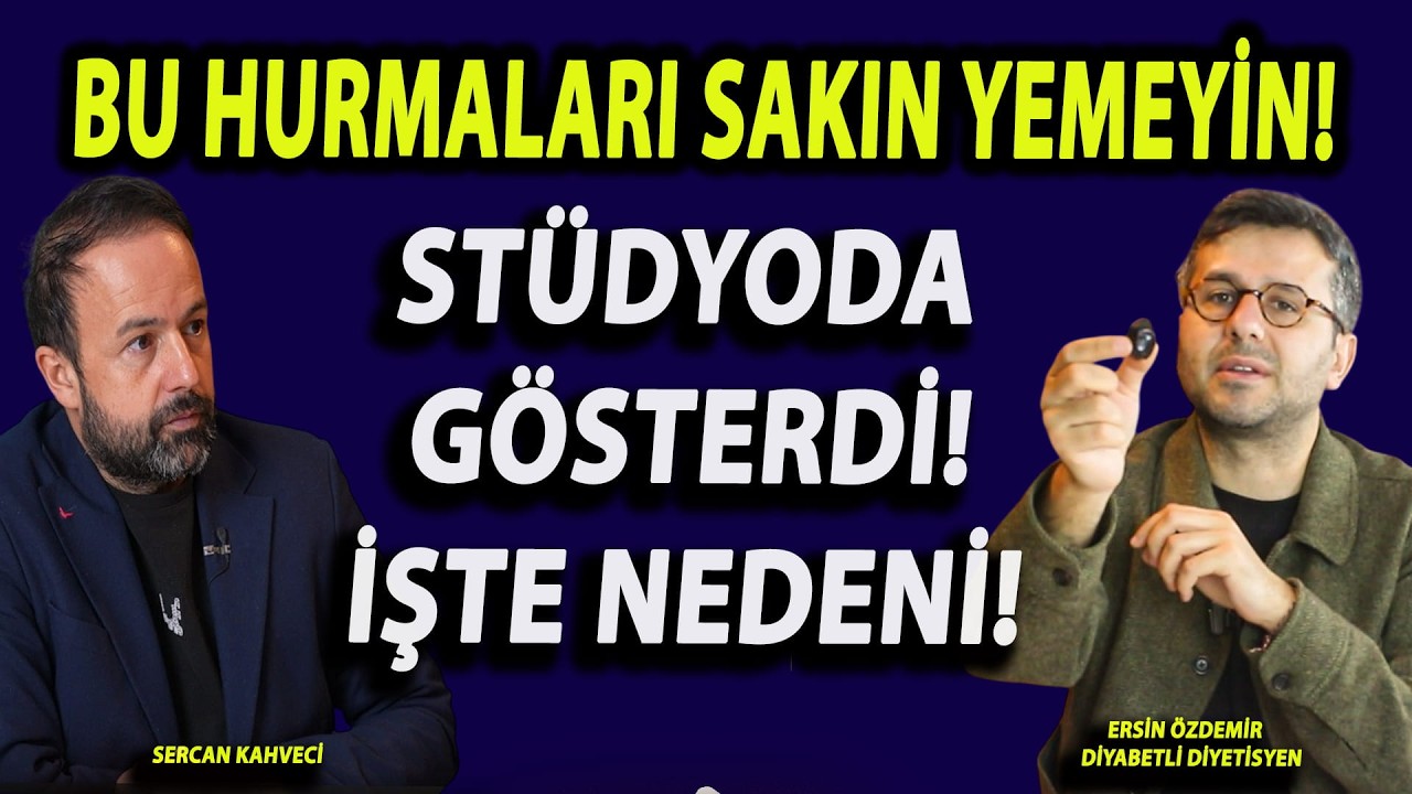 Ramazan ayında hurmadaki büyük tehlike!