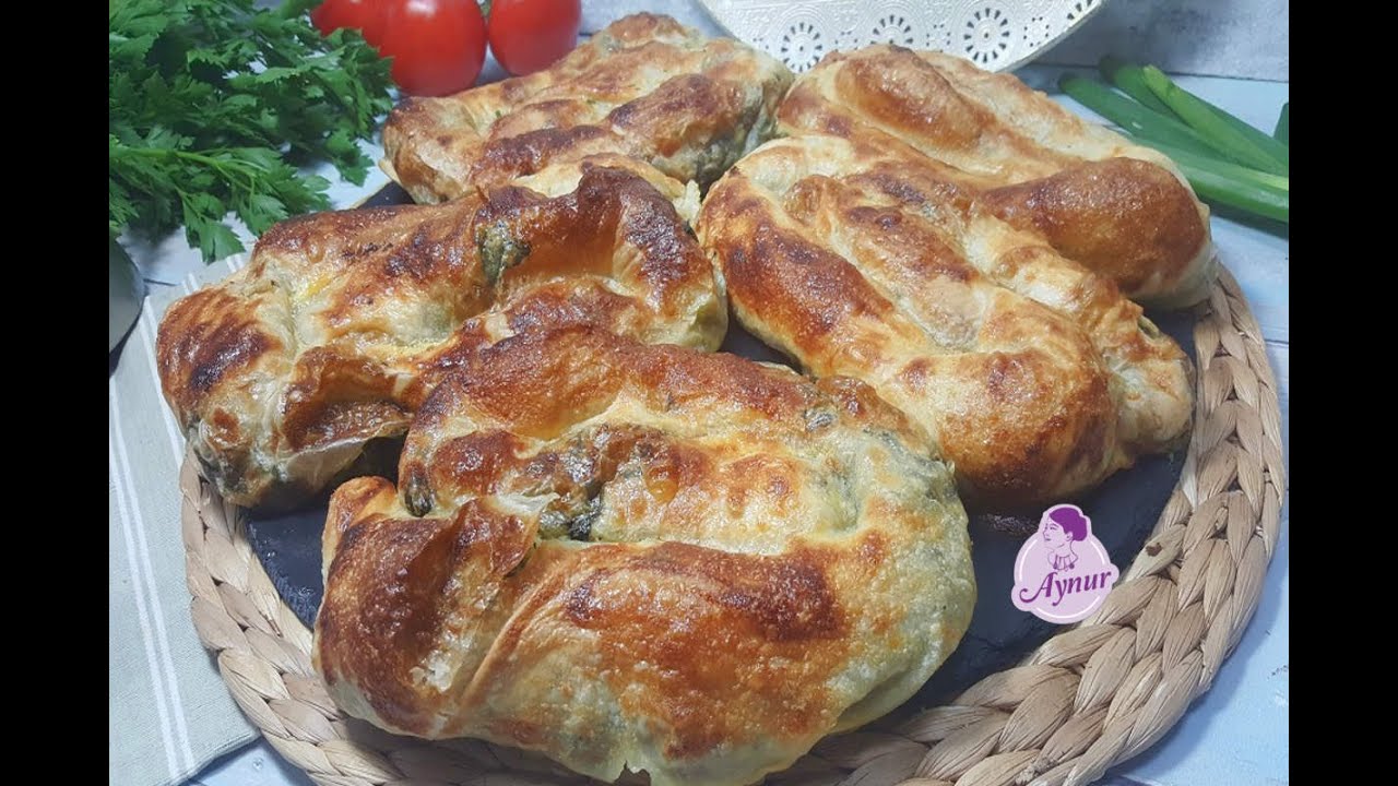 Das berühmte Kol Börek selber backen I Börek mit Spinta Füllung ohne Hefeteig