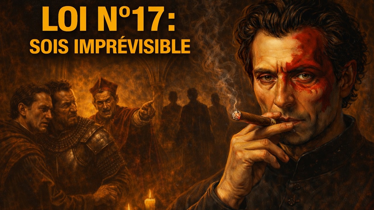 Loi n°17 : Sois Imprévisible – Selon Machiavel