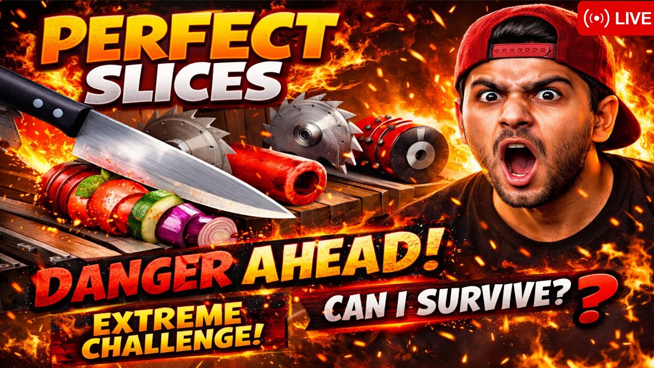 🔥 Perfect Slices Live New⚔️🎮 #live #gaming #shortslive #shorts#android 📱#20 #like#life#prefectslices