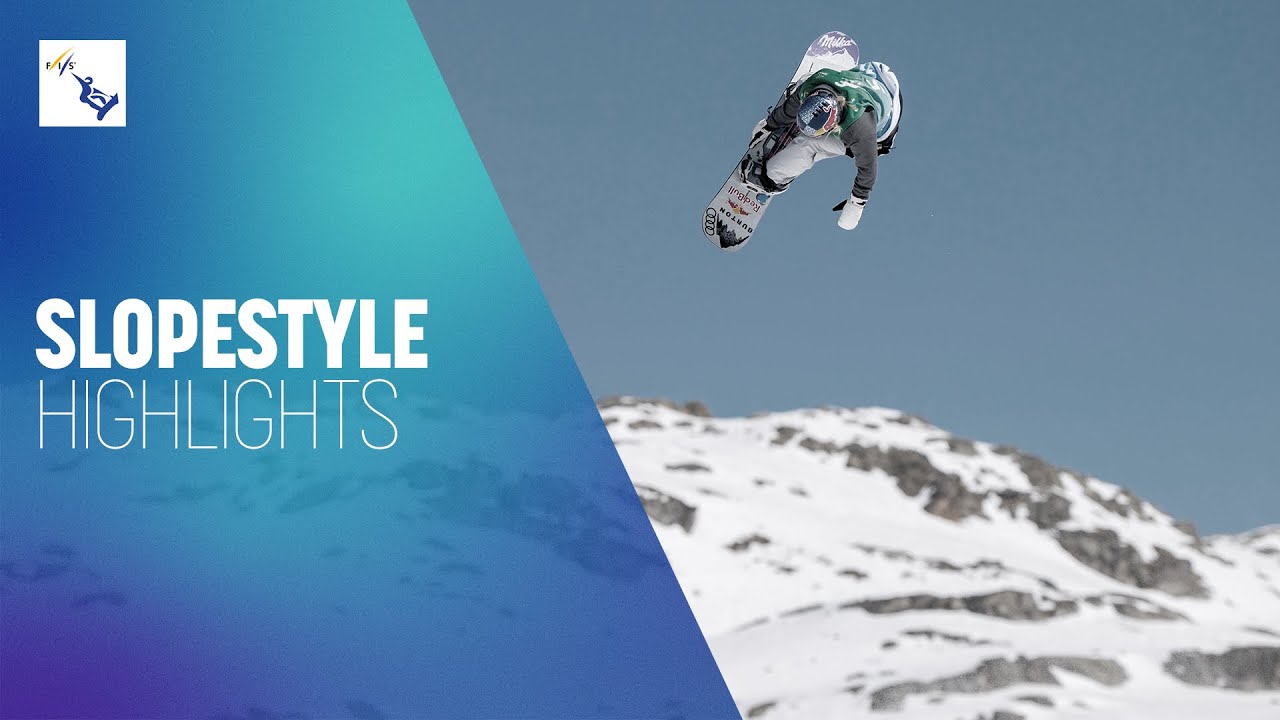 Anna Gasser (AUT) | Winner | Women's Slopestyle Highlights | Silvaplana | FIS Snowboard
