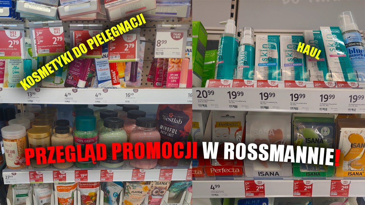 CHODŹ ZE MNĄ NA ZAKUPY! | PROMOCJE W ROSSMANNIE NA KOSMETYKI DO PIELĘGNACJI