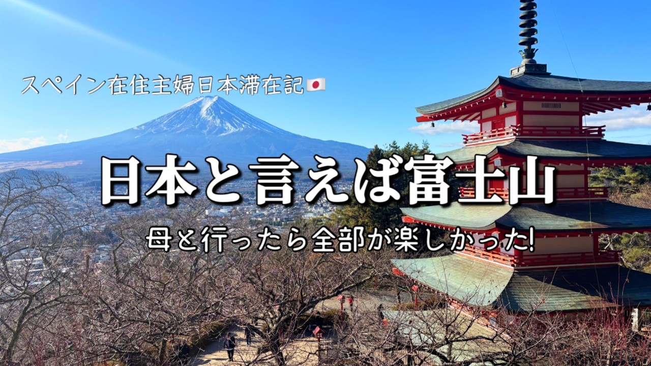 vlog≫開店前から行列【話題の喫茶店🍨】母娘2人弾丸富士山の麓旅/ホットスポットのもんぶらん🍹🍝へ💕