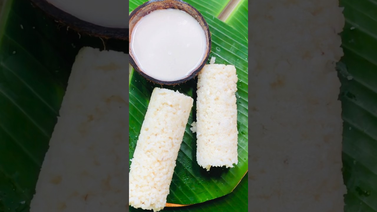 Delicious sri lankan style coconut pittu recipe 🥥😋#coconut#pittu#short#trending#food#recipe