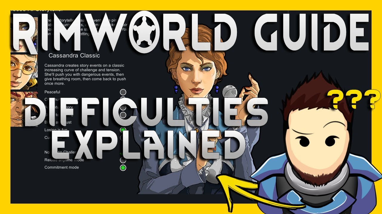 RimWorld Difficulty & Settings Explained - RimWorld Guide for Beginners [2024, 1.5+]