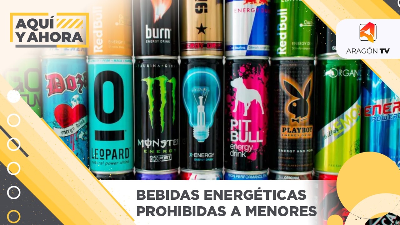 Bebidas energéticas, prohibidas para menores