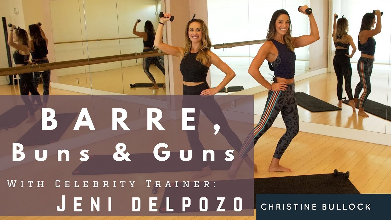 Barre, Buns & Guns With Christine Bullock and Celebrity Trainer Jeni DelPozo
