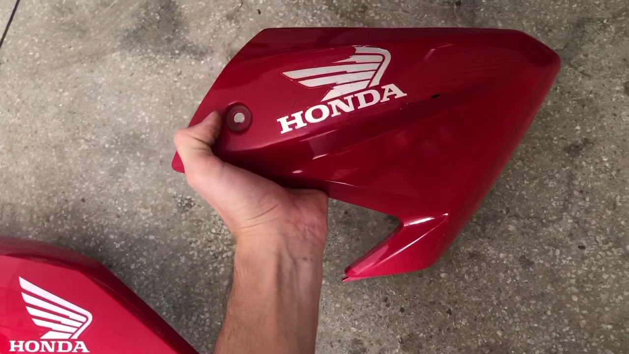 Como a 150 está!  Algumas adaptações na aba do TANQUE!