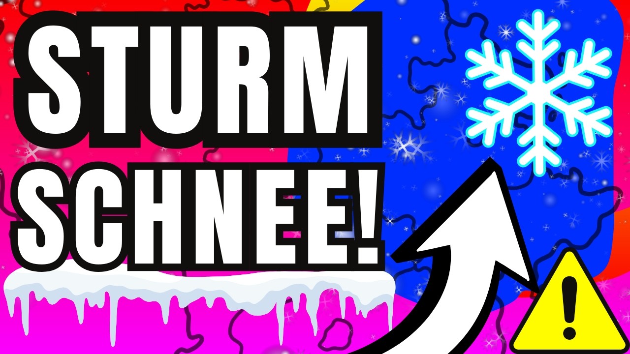 ROSENMONTAG-ALARM! Sturm, Schnee & Gewitter - Wer ab MONTAG aufpassen muss!
