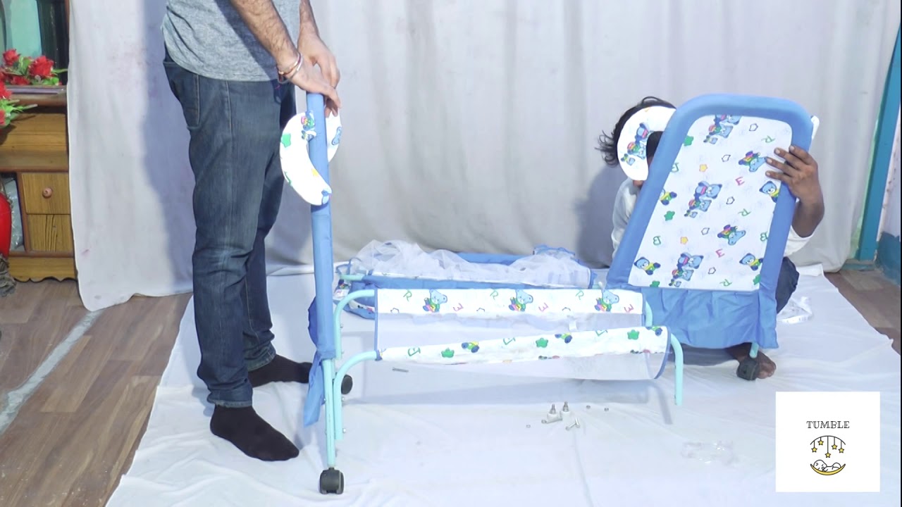 Tumble Wonder baby cradle/cot/crib Assembling Video