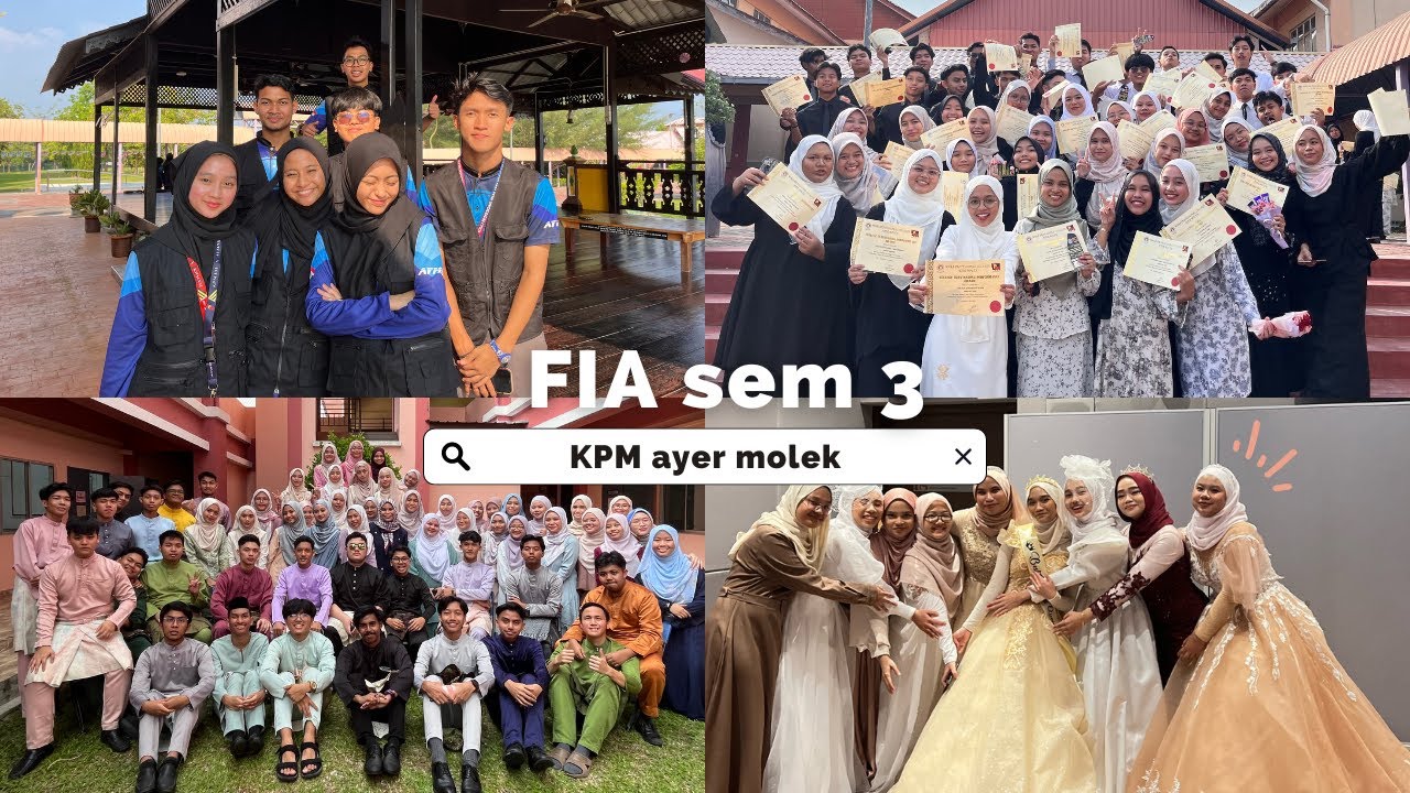 LAST SEMESTER AS FIA STUDENT IN KPM AYER MOLEK! (YTP MARA) - PART 1