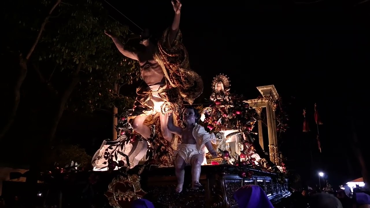 Lunes Santo 14 de abril de 2025, Consagrada Imagen de la Santísima Virgen de Dolores Parroquia Vieja