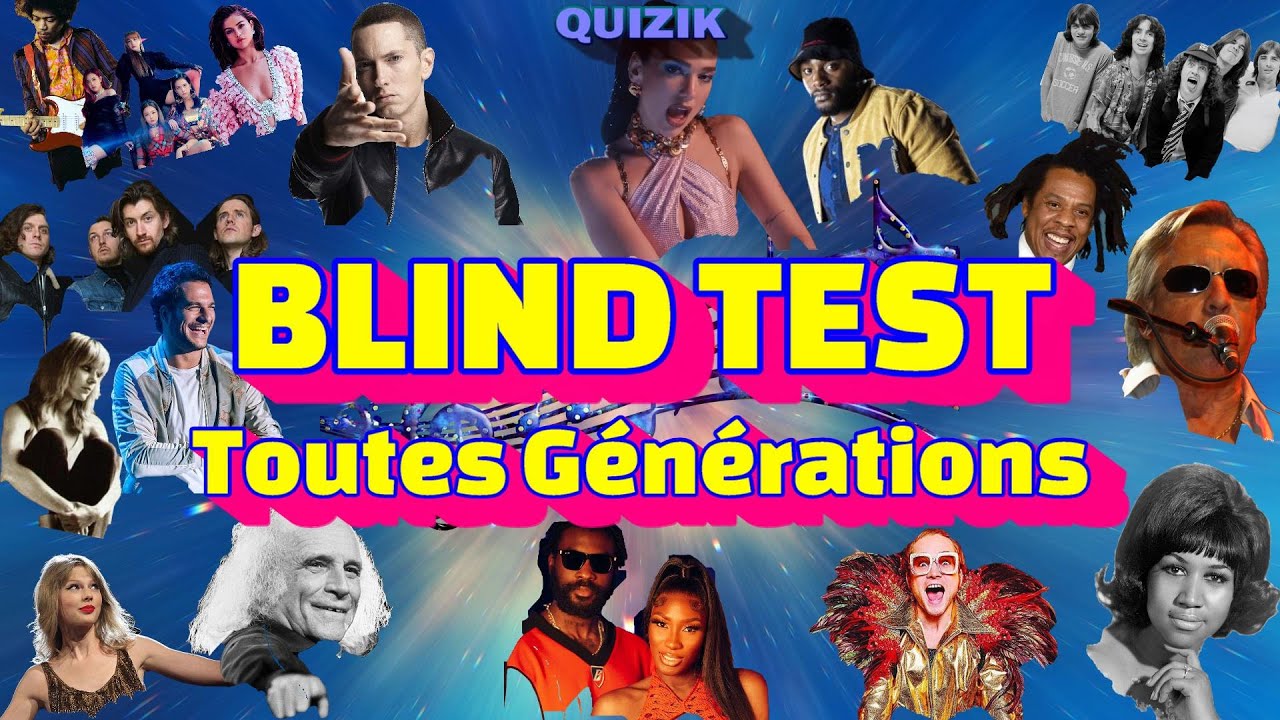 Blind Test Tout Genre Toutes Générations