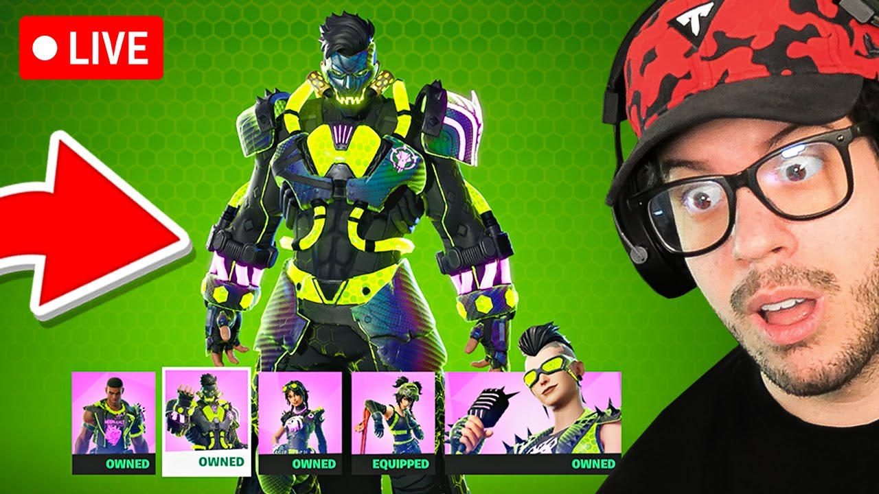 Unlocking SUPER *NEON HAZARD* STYLE in Fortnite! (Season 3)