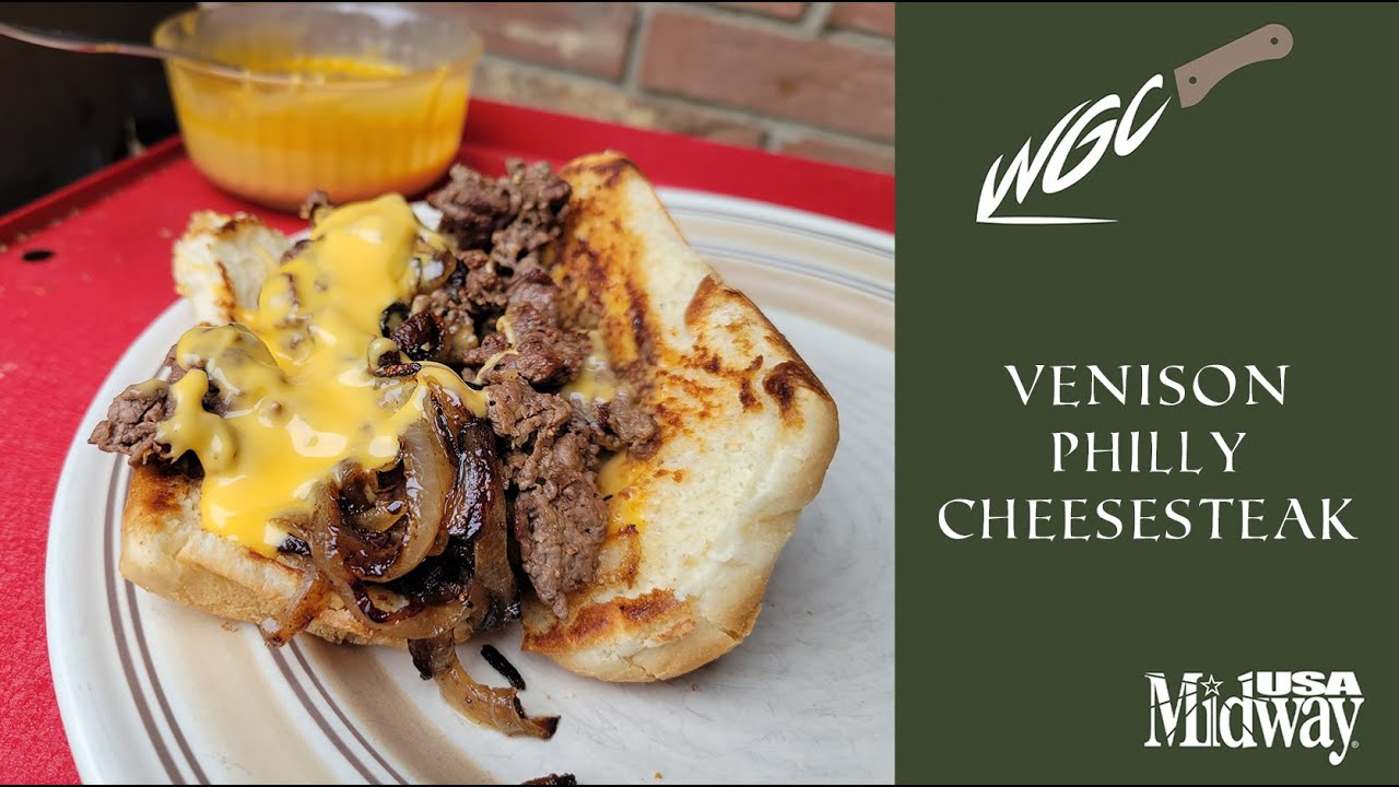 Venison Philly Cheesesteak Recipe | Wild Game Cook