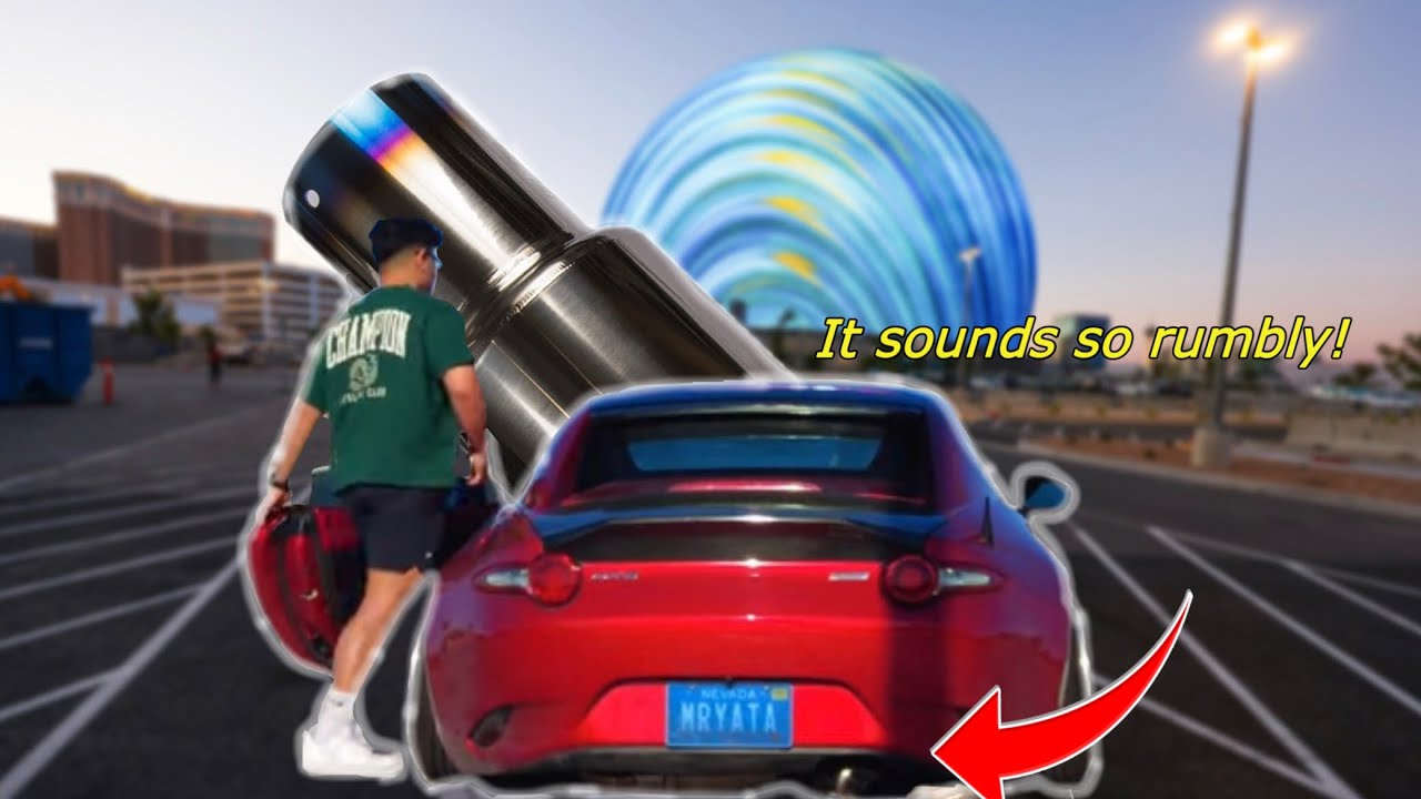 Installing Tomei & GWR Midpipe On My ND Miata!