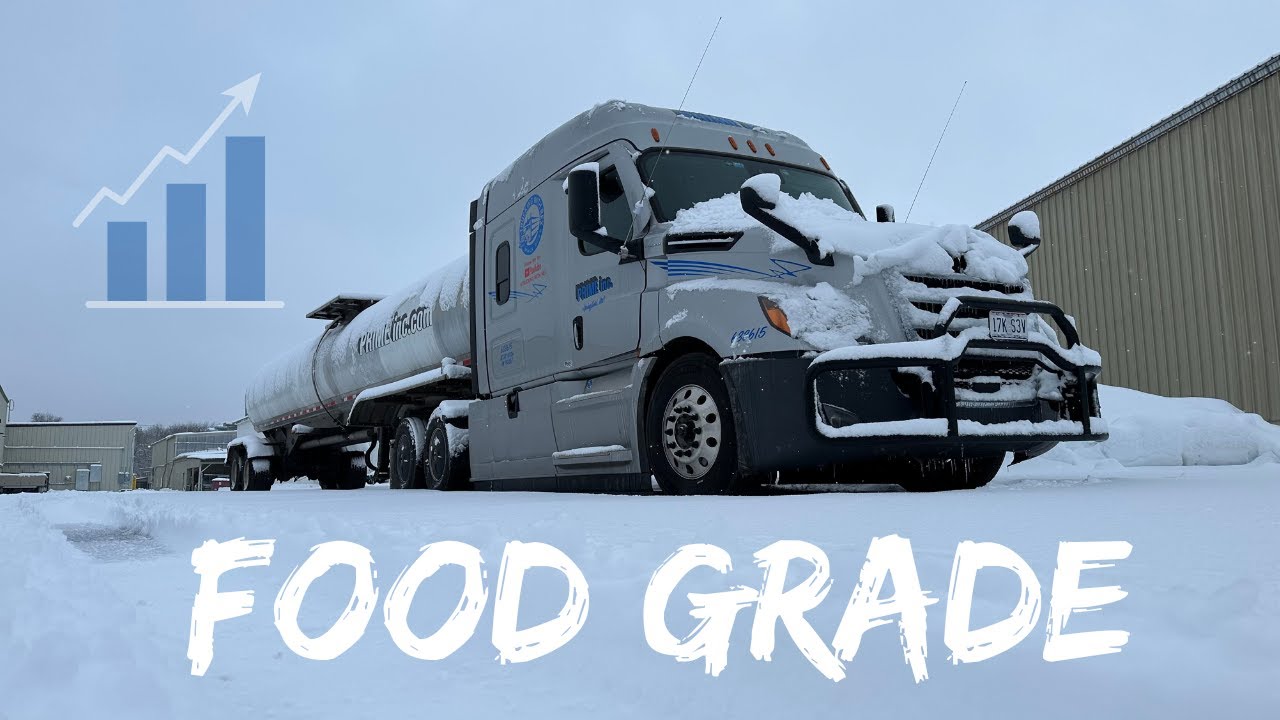My 1st food grade tanker load didn't go so well... This is TRUCKING 😂♒💯