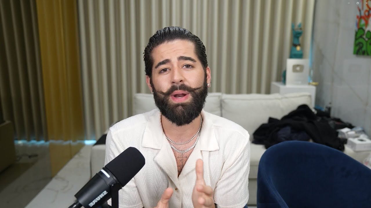 Ruyter se pronunciou sobre os videos de maquiagem