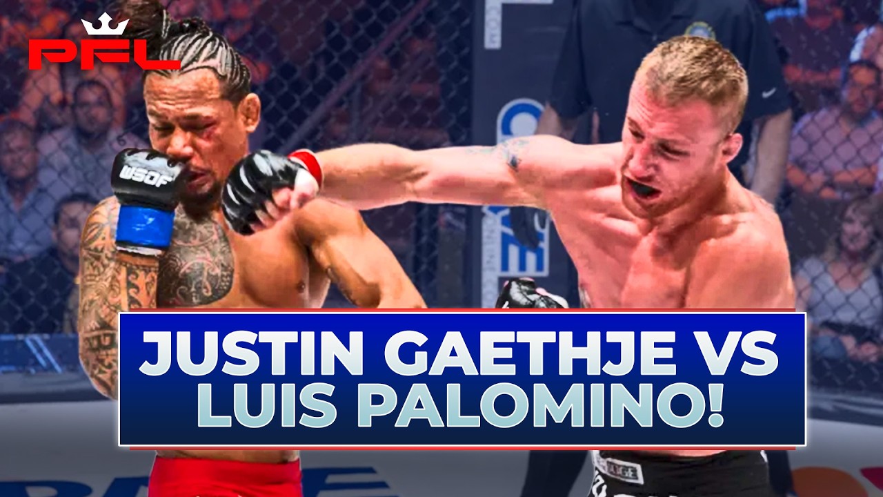 CLASSIC NO COMMS FIGHT!! | Justin Gaethje v Luis Palomino | Full Fight | WSOF 19