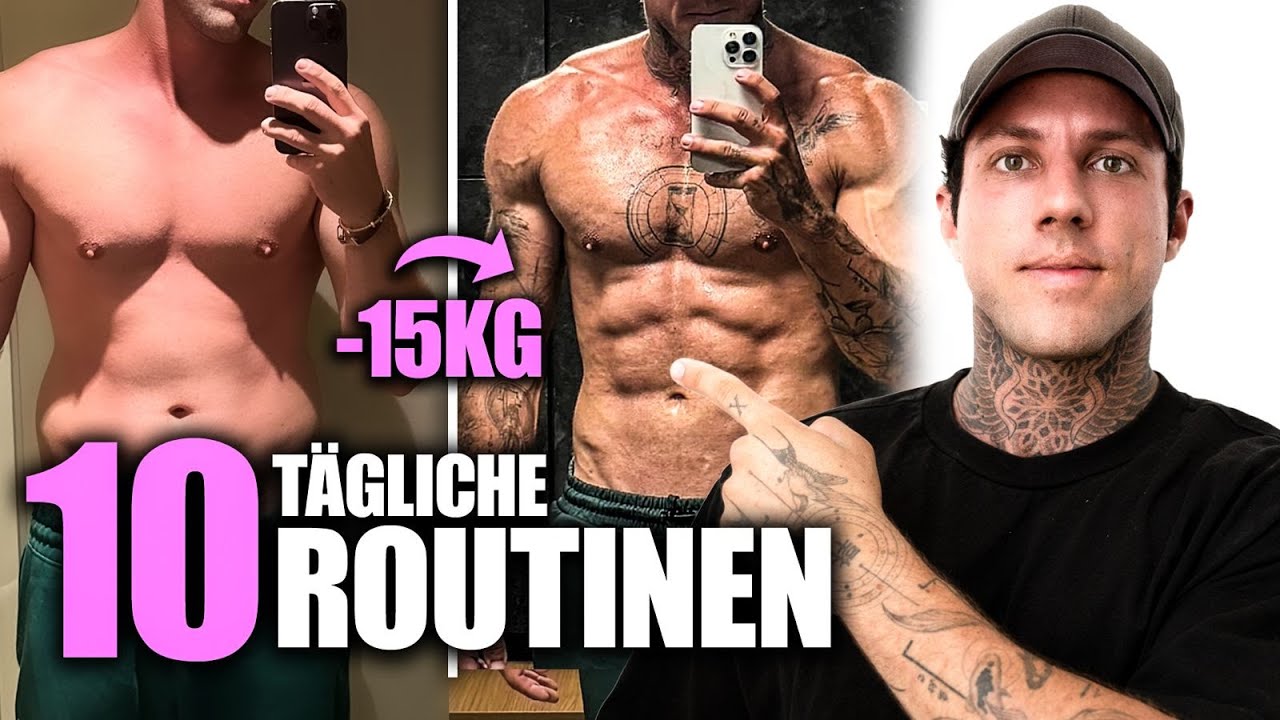 10 tägliche Fettverlust ROUTINEN, mit denen ich 15 KG abgenommen habe!