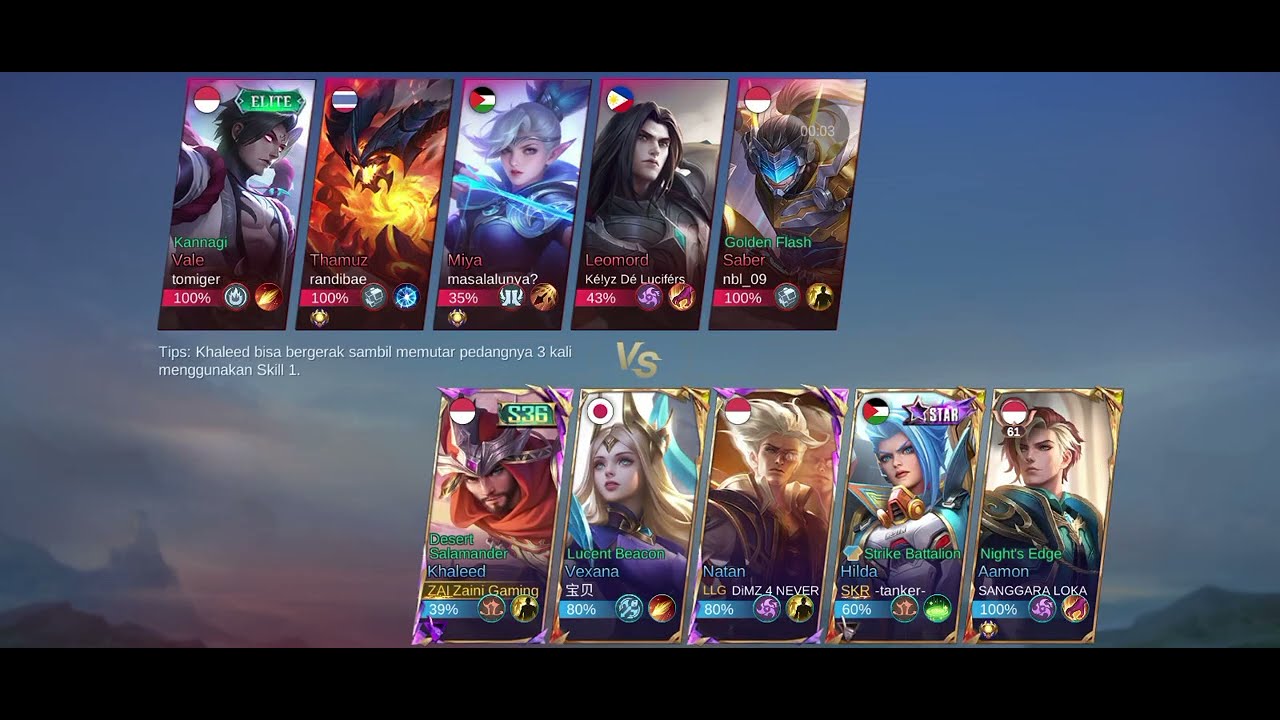 Permainan ranked sangat sulit di comeback😱