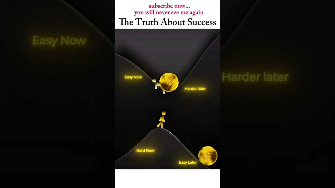 Success Comes From Hard Choices#motivation #success #discipline
