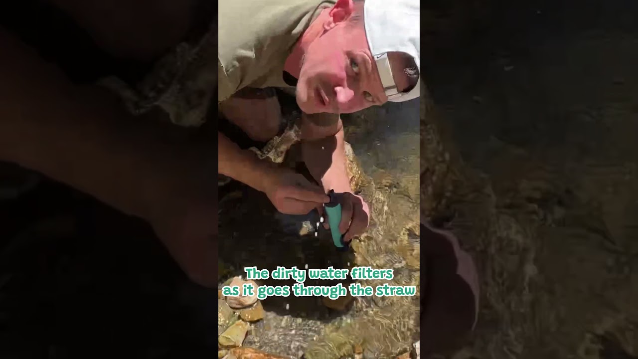 Survival water filtration! Father- lson from the Happy Hubbard&rsquo;s!