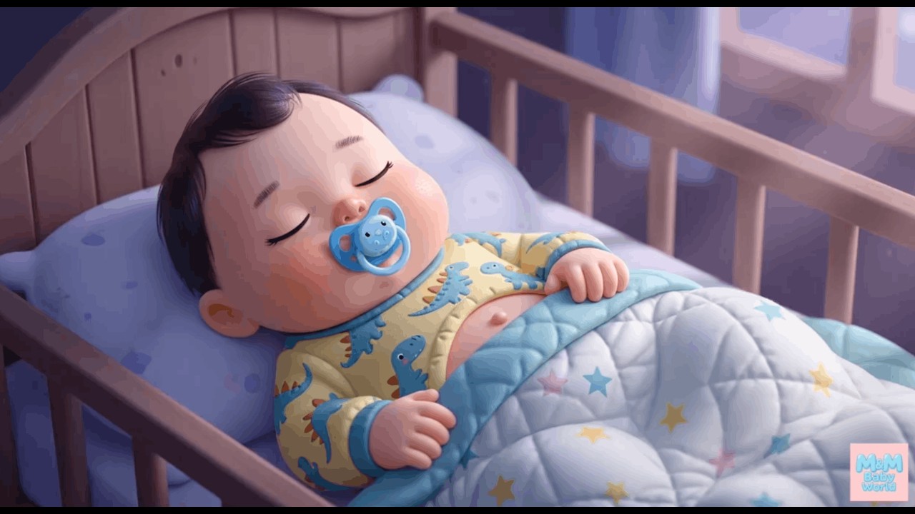No Ads | Instant Sleep For Babies | 10 Hours Lullaby with Pink Noise