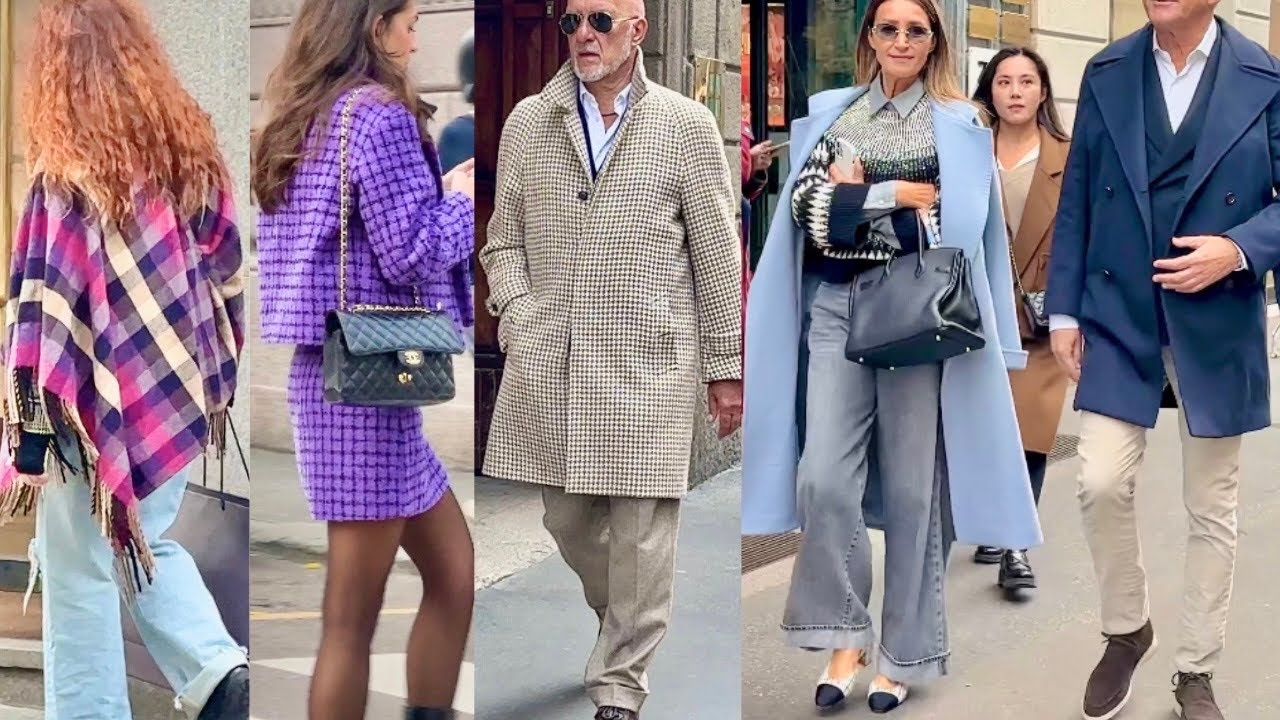 🍁FALL-WINTER 2025 FASHION IN MILAN 🇮🇹STREET STYLE IDEAS & SHOPPING 🛍️WINTER OUTFITS#glamour 