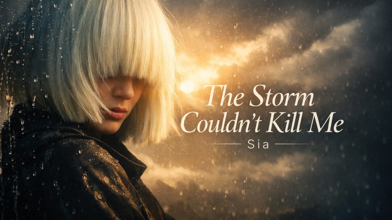 Sia - The Storm Couldn&rsquo;t Kill Me | 2026 Lyrics Video | Emotional Healing Anthem