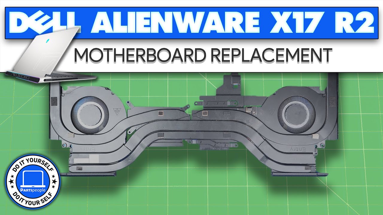 How To Replace Your Heatsink Fan Assembly | Dell Alienware x17 R2