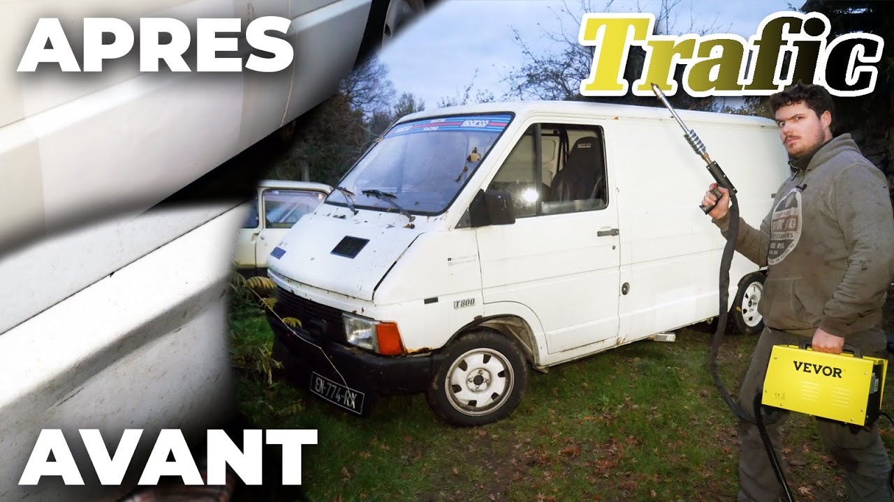 Il me fallait un TIRE-CLOU pour DÉBOSSELER le Trafic ! (Bah du coup j'en ai un maintenant...)